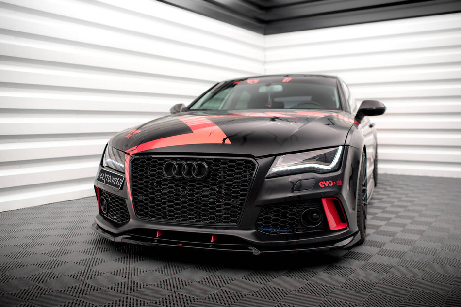 Front Splitter suitable for Audi A7 RS7 Look C7