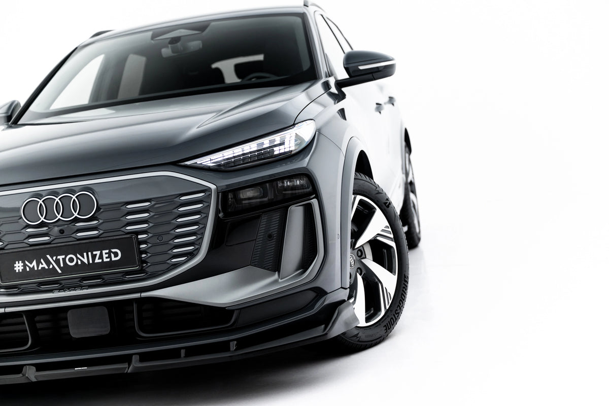 Front Splitter suitable for Audi Q6 e-tron Standard / S-Line / SQ6 e-tron SUV / Sportback Mk1