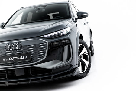 Front Splitter suitable for Audi Q6 e-tron Standard / S-Line / SQ6 e-tron SUV / Sportback Mk1