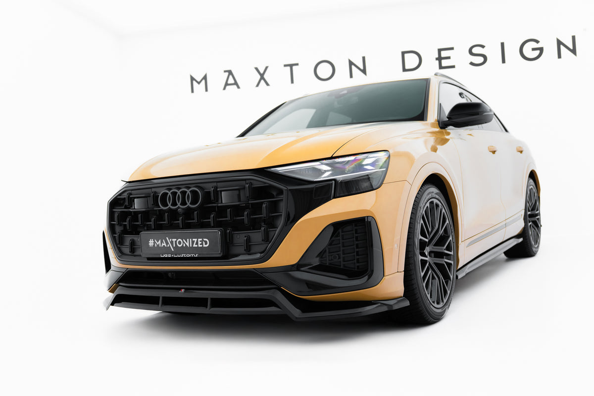 Front Splitter suitable for Audi Q8 Mk1 Facelift