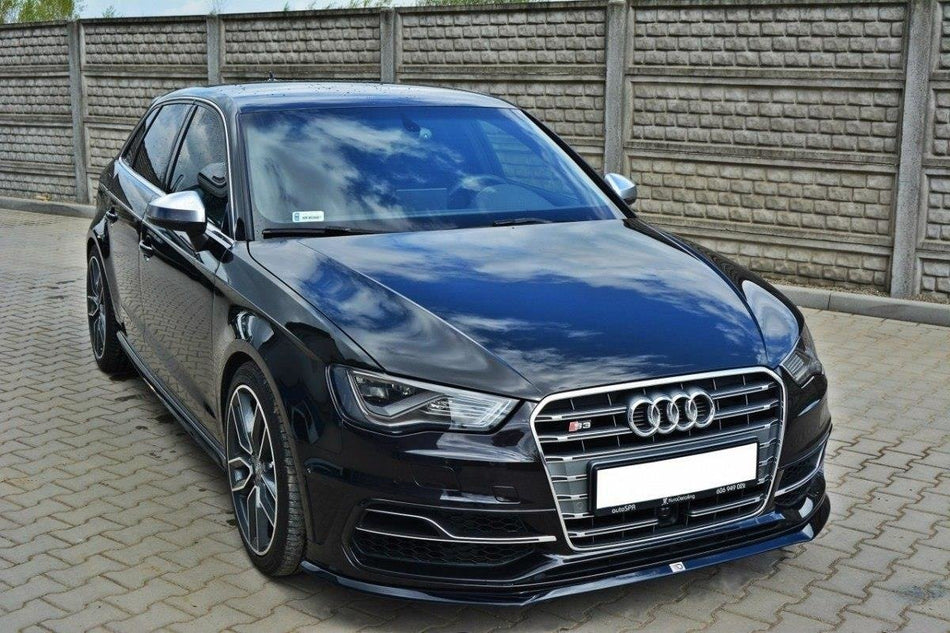 Front Splitter suitable for Audi S3 / A3 S-Line 8v Hatchback / Sportback