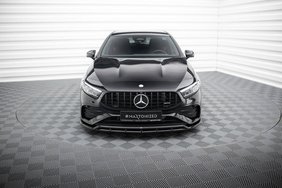 Front Splitter suitable for Mercedes-AMG A35 / A  AMG-Line W177 Facelift