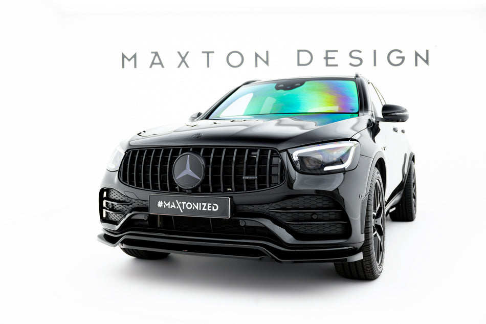 Front Splitter suitable for Mercedes-AMG GLC 43 / AMG-Line SUV X253 Facelift