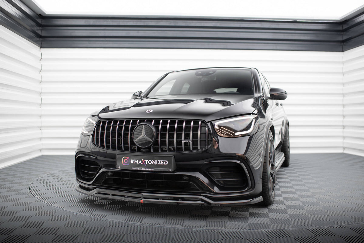 Front Splitter suitable for Mercedes-AMG GLC 63 SUV / Coupe X253 / C253