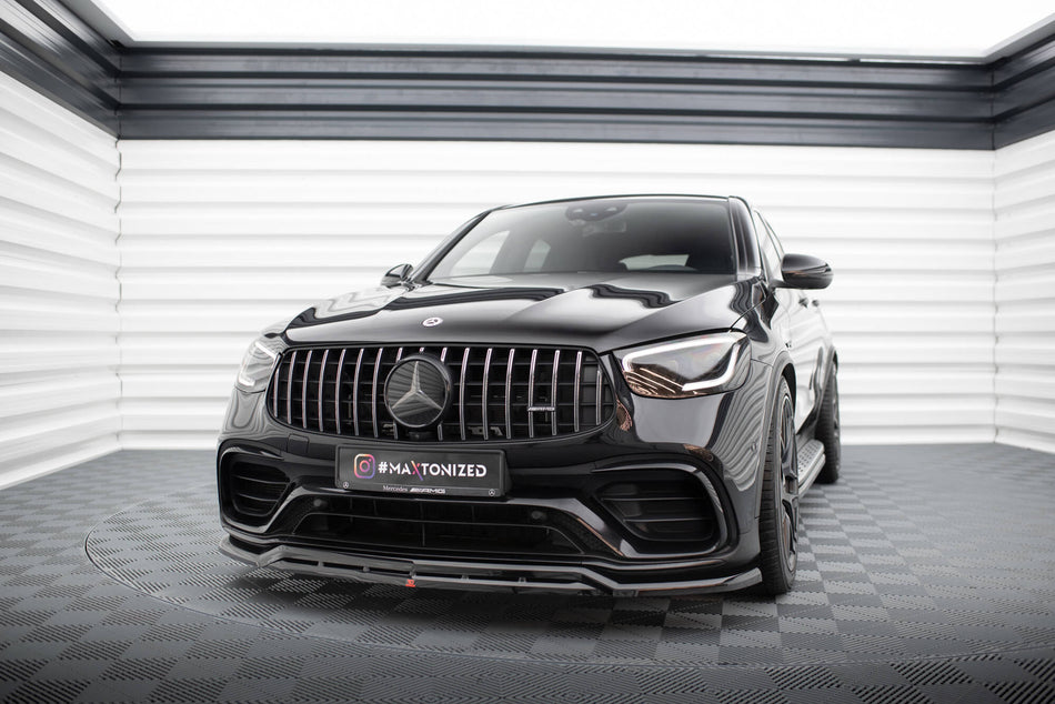 Front Splitter suitable for Mercedes-AMG GLC 63 SUV / Coupe X253 / C253