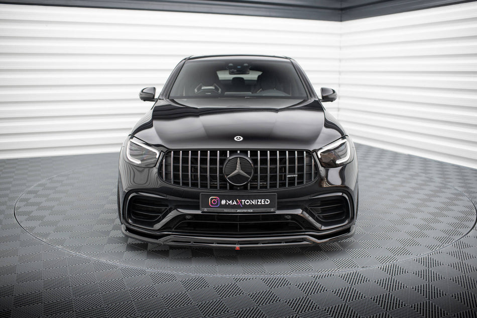 Front Splitter suitable for Mercedes-AMG GLC 63 SUV / Coupe X253 / C253