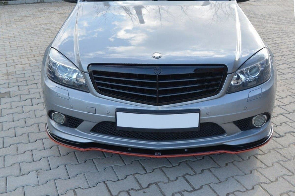 Front Splitter suitable for Mercedes-Benz C Sedan / Estate AMG-Line W204 / S204