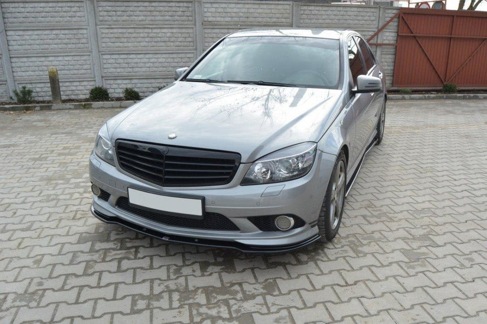 Front Splitter suitable for Mercedes-Benz C Sedan / Estate AMG-Line W204 / S204