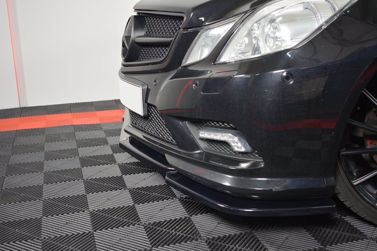 Front Splitter suitable for Mercedes-Benz E-Class W207 Coupe AMG-Line