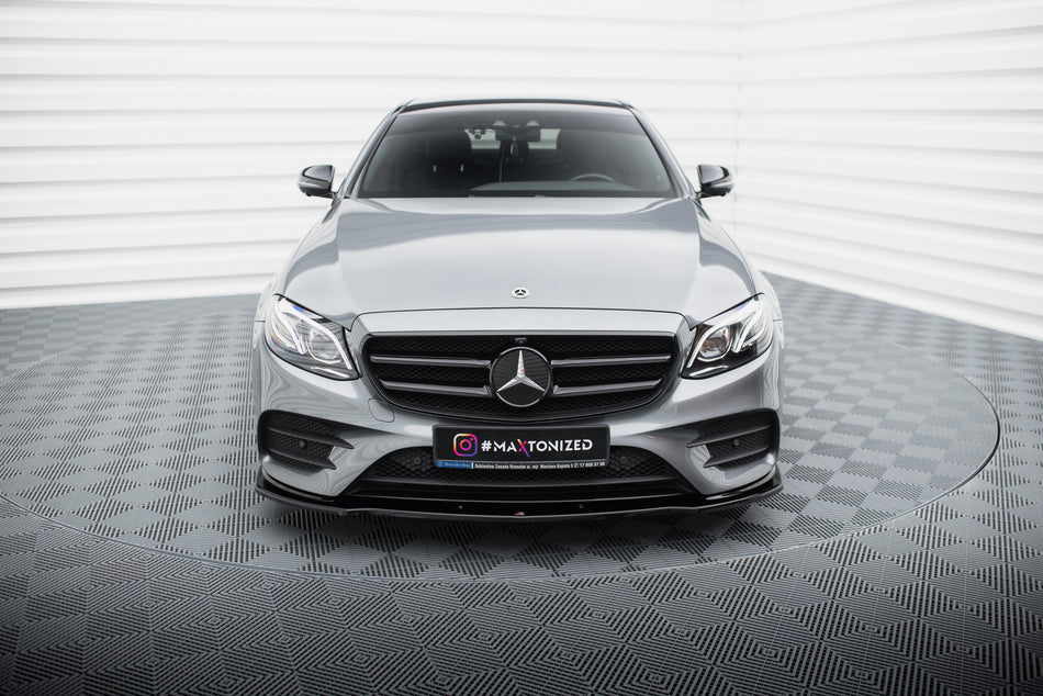 Front Splitter suitable for Mercedes-Benz E43 AMG / AMG-Line Sedan / Estate  W213 / S213