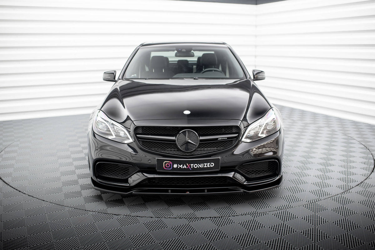Front Splitter suitable for Mercedes-Benz E63 AMG Sedan W212 Facelift