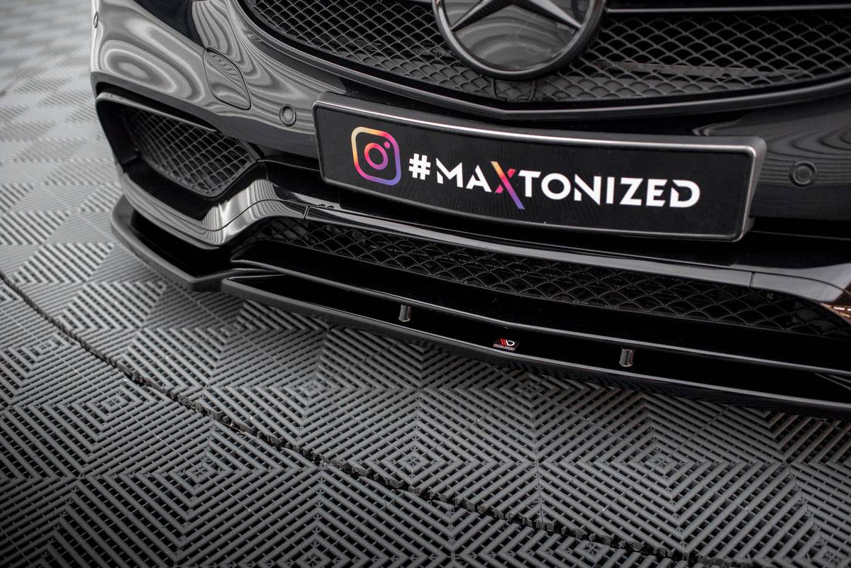 Front Splitter suitable for Mercedes-Benz E63 AMG Sedan W212 Facelift