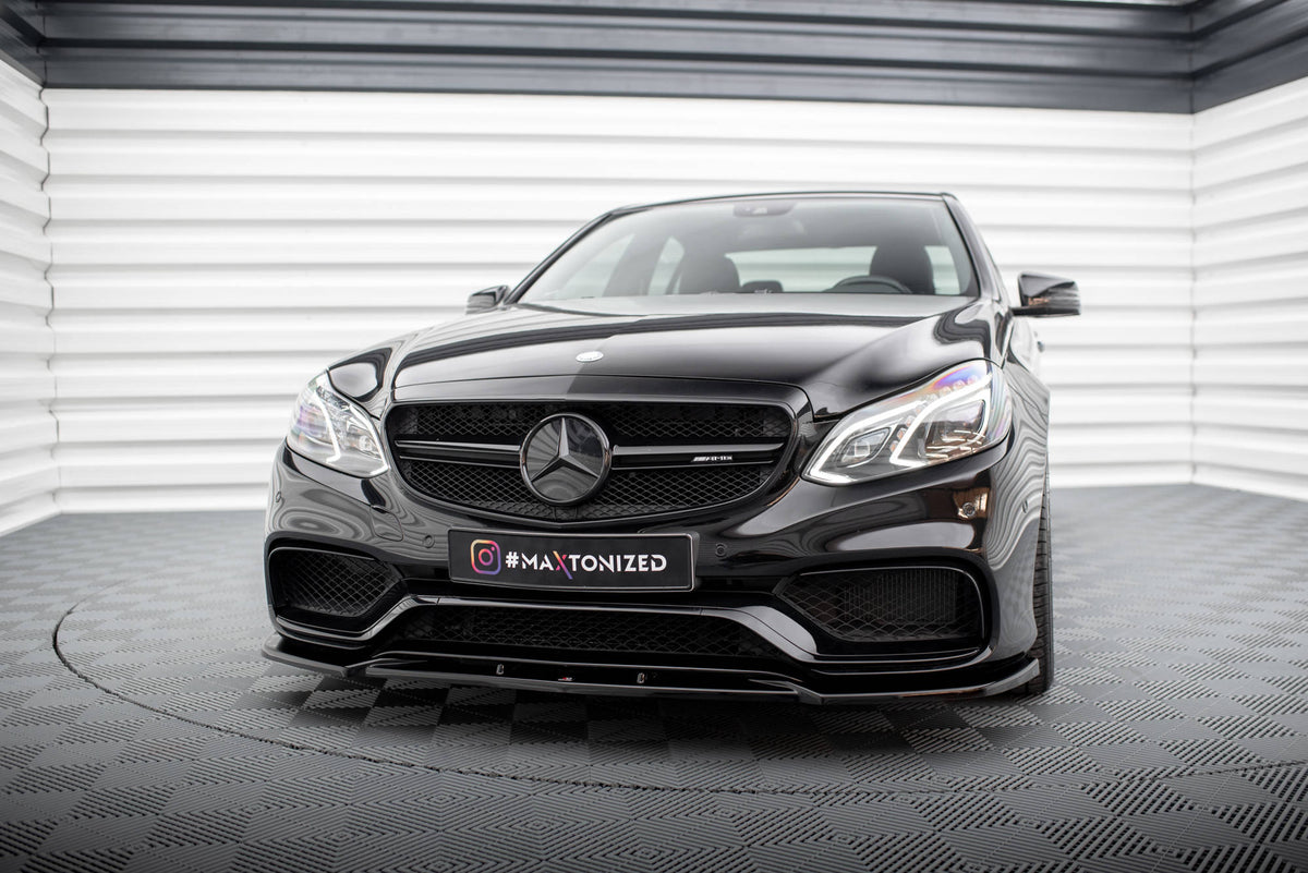 Front Splitter suitable for Mercedes-Benz E63 AMG Sedan W212 Facelift