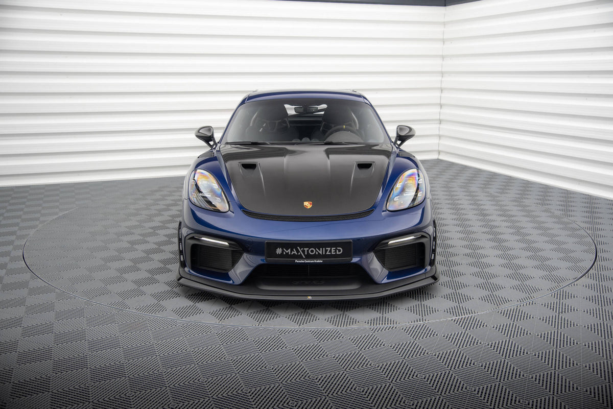 Front Splitter suitable for Porsche 718 Cayman GT4 RS 982c