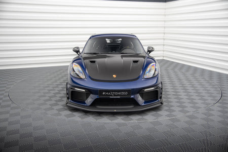Front Splitter suitable for Porsche 718 Cayman GT4 RS 982c