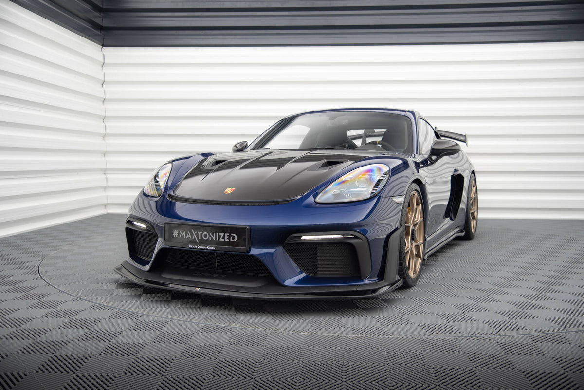 Front Splitter suitable for Porsche 718 Cayman GT4 RS 982c