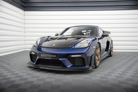 Front Splitter suitable for Porsche 718 Cayman GT4 RS 982c