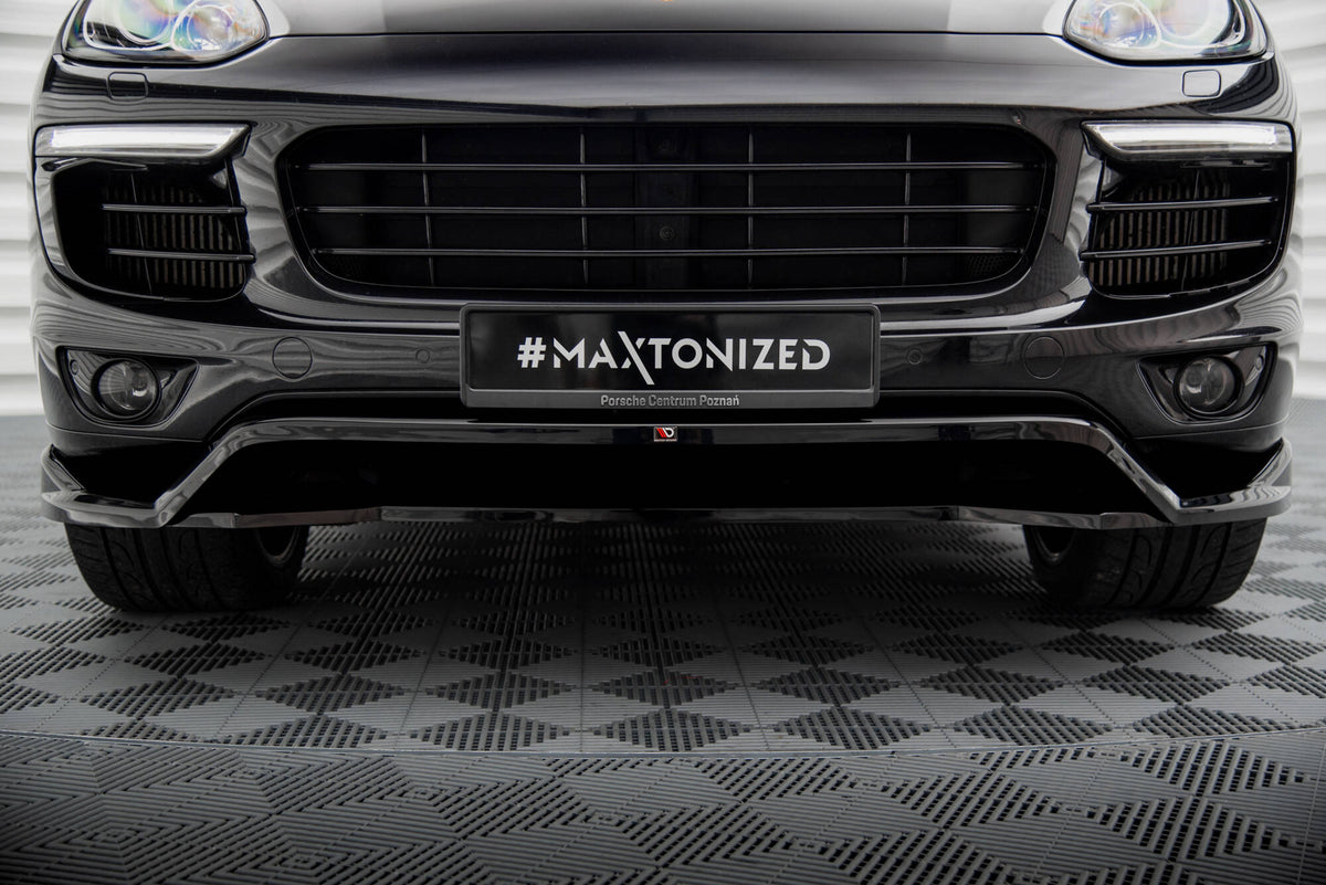 Front Splitter suitable for Porsche Cayenne Mk2 Facelift