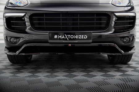 Front Splitter suitable for Porsche Cayenne Mk2 Facelift