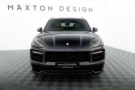 Front Splitter suitable for Porsche Cayenne Sport Design SUV / Coupe Mk3