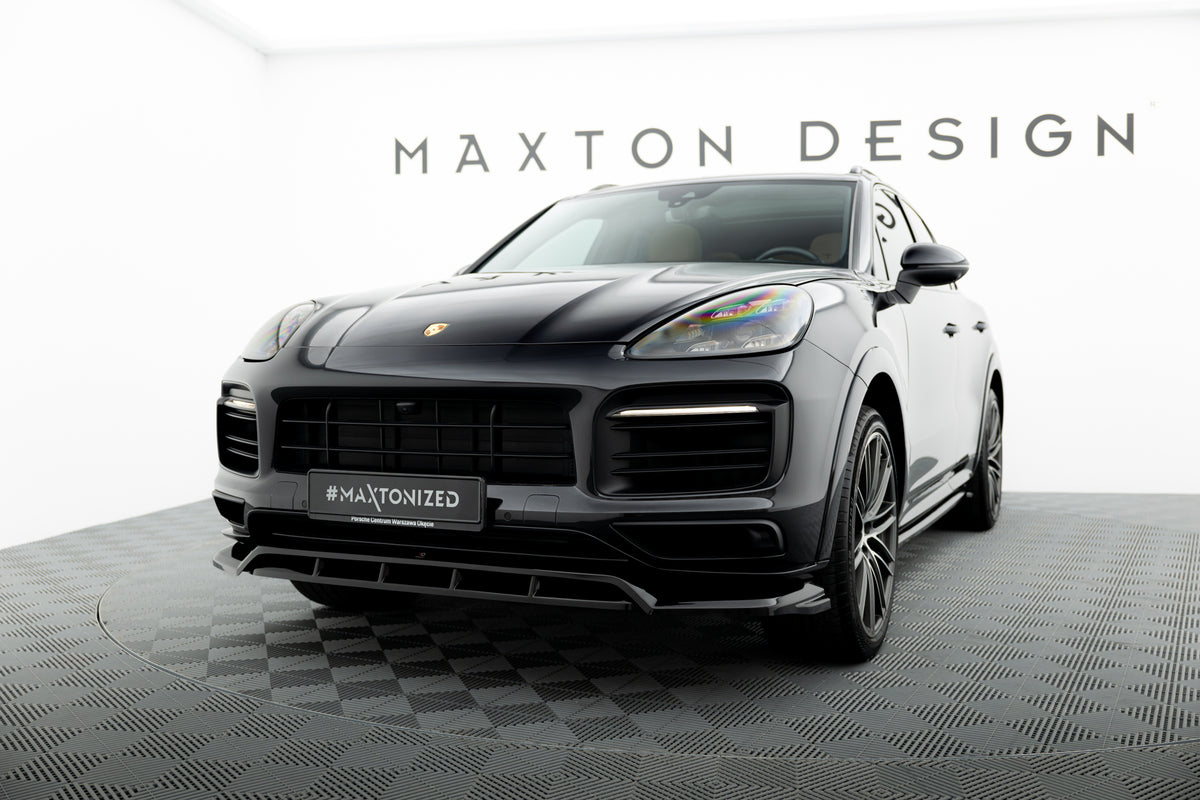 Front Splitter suitable for Porsche Cayenne Sport Design SUV / Coupe Mk3