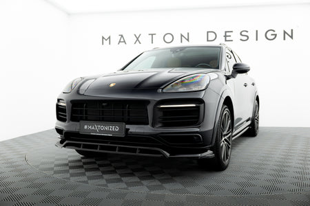 Front Splitter suitable for Porsche Cayenne Sport Design SUV / Coupe Mk3