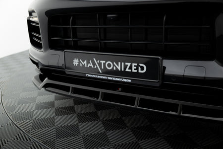 Front Splitter suitable for Porsche Cayenne Sport Design SUV / Coupe Mk3