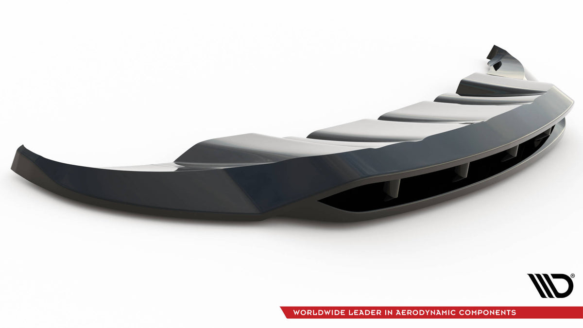Front Splitter suitable for Porsche Cayenne Turbo / Standard Mk2