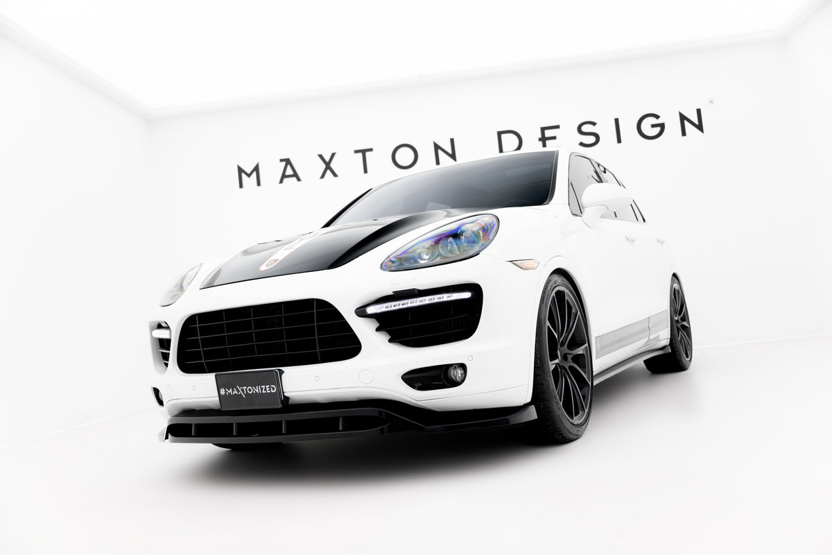 Front Splitter suitable for Porsche Cayenne Turbo / Standard Mk2
