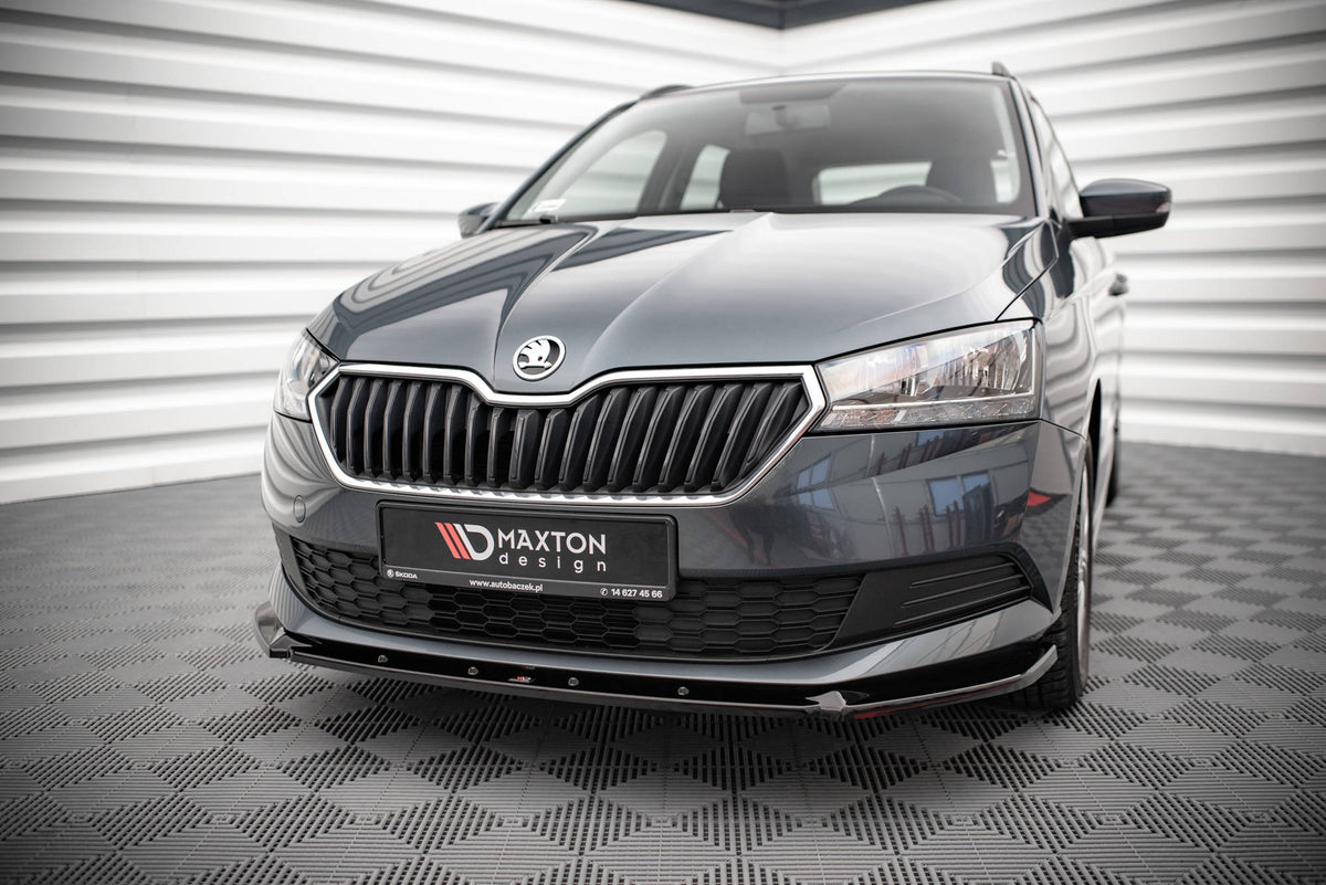 Front Splitter suitable for Skoda Fabia Mk3 Facelift