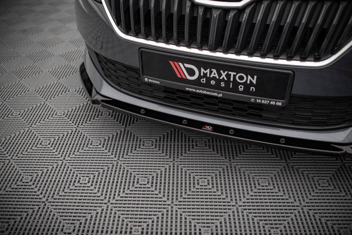 Front Splitter suitable for Skoda Fabia Mk3 Facelift