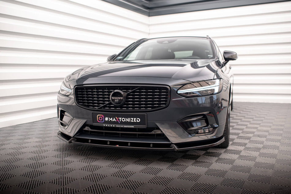 Front Splitter suitable for Volvo V90 / S90 R-Design Mk2