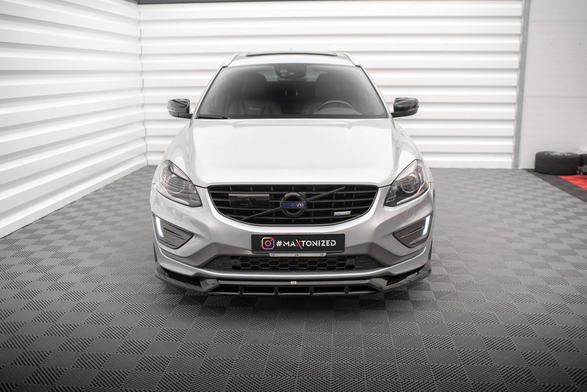Front Splitter suitable for Volvo XC60 R-Design Mk1 Facelift