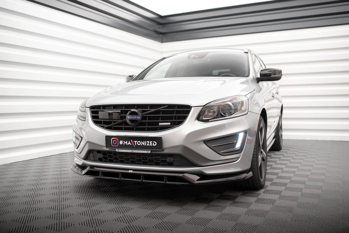 Front Splitter suitable for Volvo XC60 R-Design Mk1 Facelift