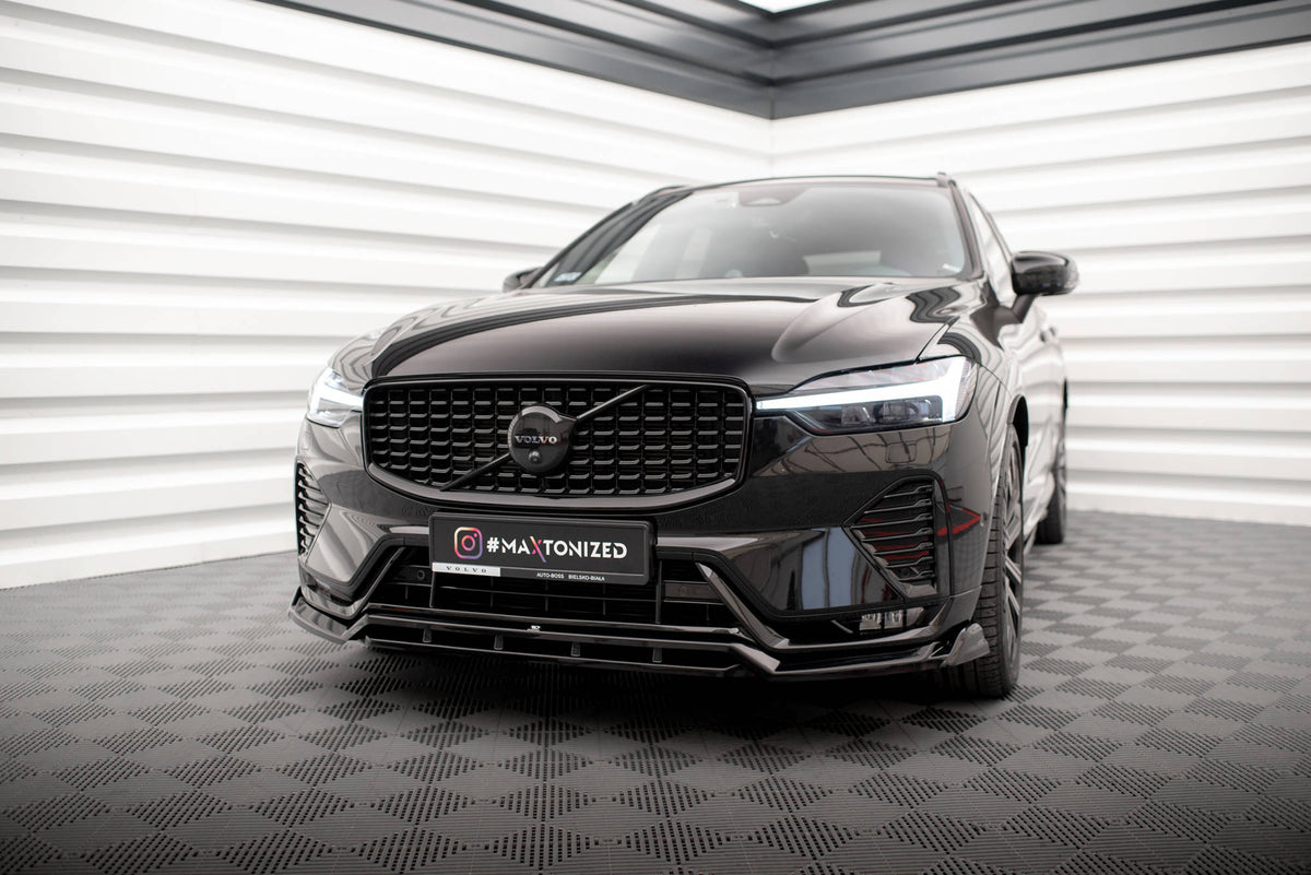 Front Splitter suitable for Volvo XC60 R-Design Mk2 Facelift