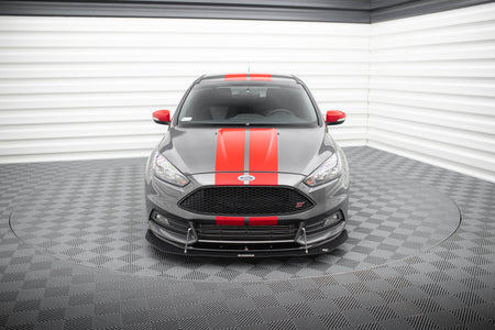 Hybrid Front Splitter V.1 suitable for Ford Focus ST Mk3 FL