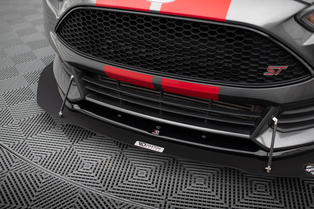 Hybrid Front Splitter V.1 suitable for Ford Focus ST Mk3 FL