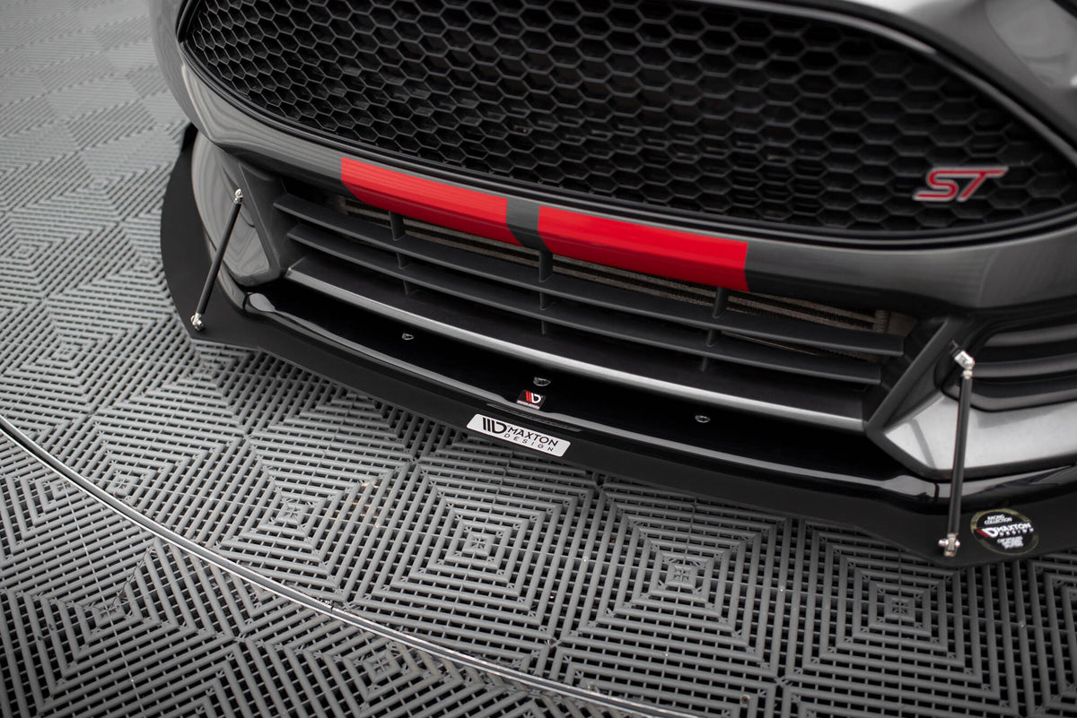 Hybrid Front Splitter V.2 suitable for Ford Focus ST Mk3 FL