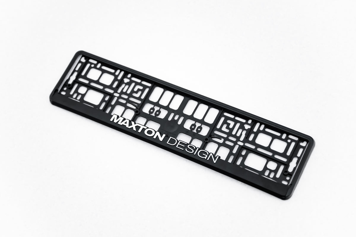 LICENSE PLATE FRAMES MAXTON