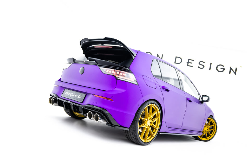 Lower Spoiler Cap 3D suitable for Volkswagen Golf  R Mk8 Facelift