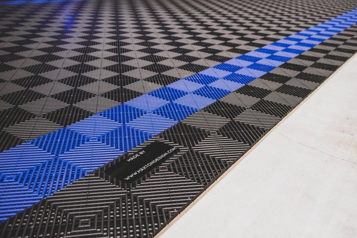 Modular "Maxton Floor"- Edge Tile (Female Loops)