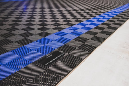 Modular "Maxton Floor"- Edge Tile (Female Loops)