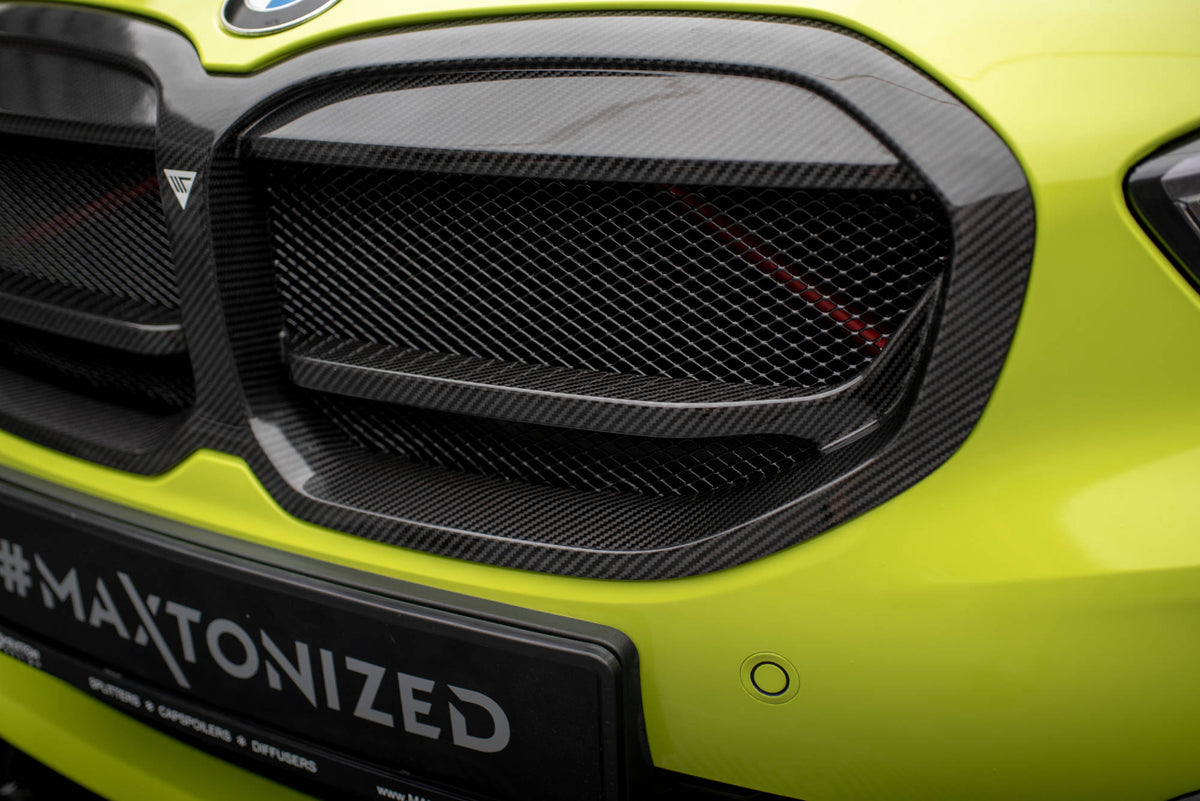 Prepreg Carbon Fiber Front Grill suitable for BMW 1 M-Pack/ M135i / 128ti F40