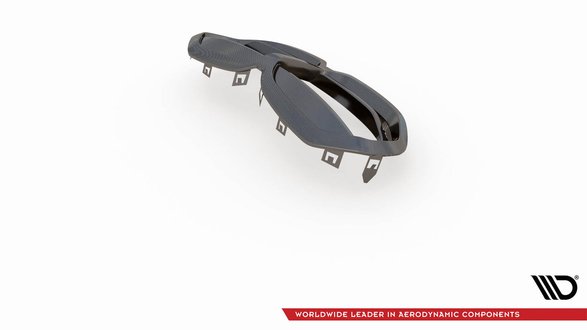 Prepreg Carbon Fiber Front Grill suitable for BMW 1 M-Pack/ M135i / 128ti F40