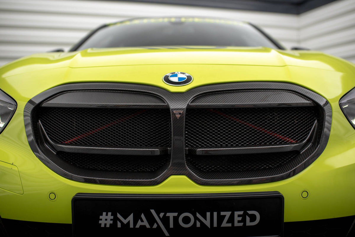 Prepreg Carbon Fiber Front Grill suitable for BMW 1 M-Pack/ M135i / 128ti F40