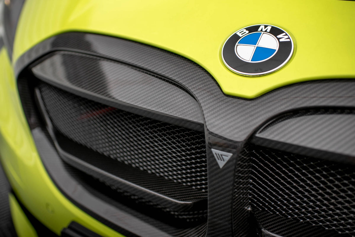 Prepreg Carbon Fiber Front Grill suitable for BMW 1 M-Pack/ M135i / 128ti F40