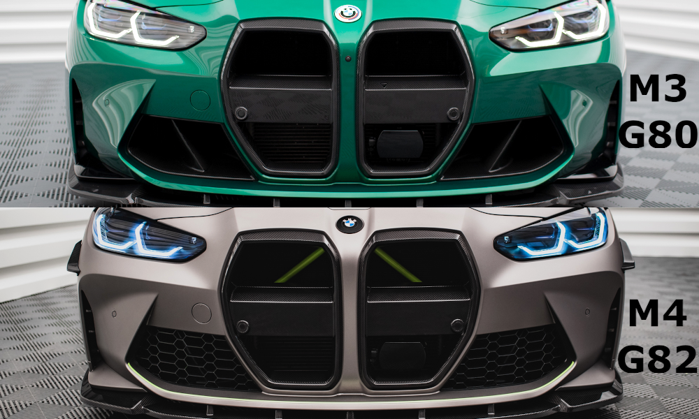 Prepreg Carbon Fiber Front Grill suitable for BMW M4 G82  / M3 G80