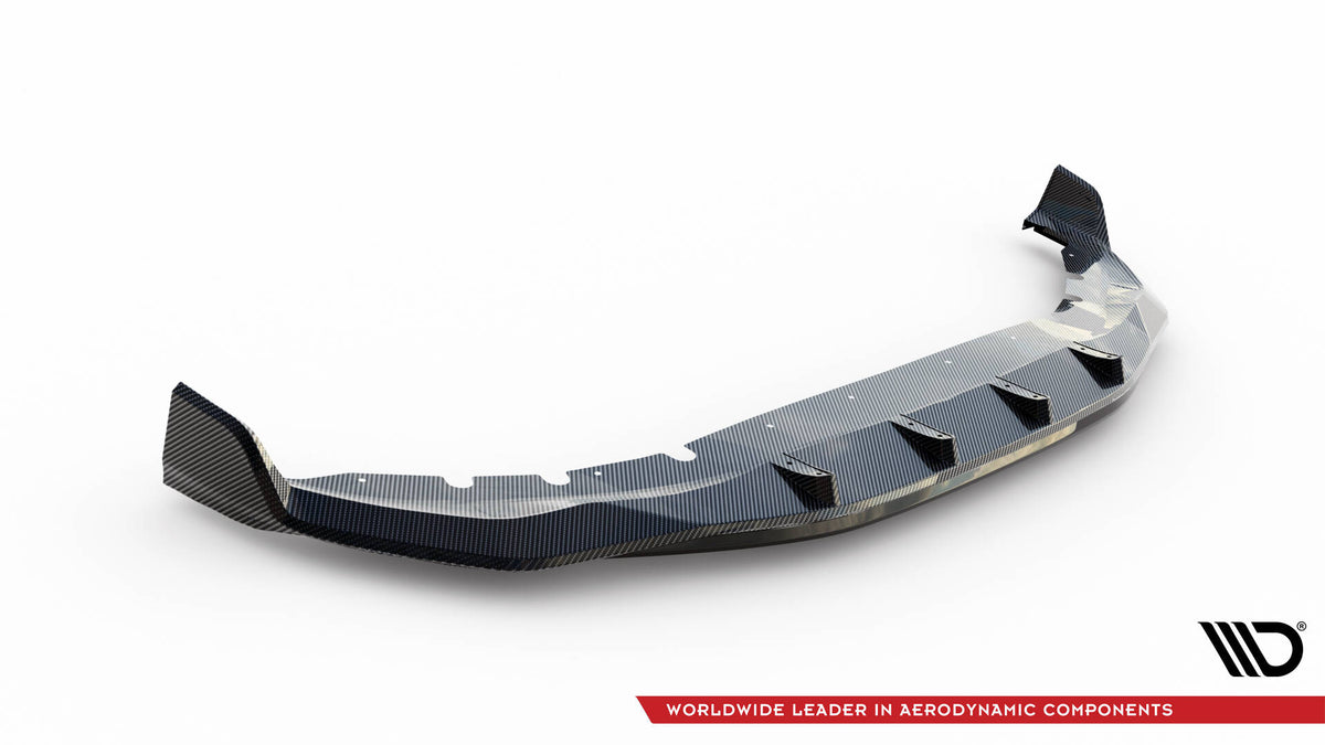 Prepreg Carbon Fiber Front Splitter + ABS Splitter suitable for BMW 7 M-Pack G11 Facelift