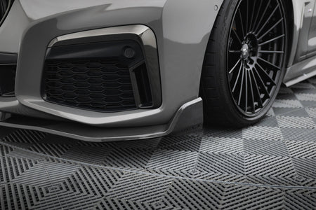 Prepreg Carbon Fiber Front Splitter + ABS Splitter suitable for BMW 7 M-Pack G11 Facelift