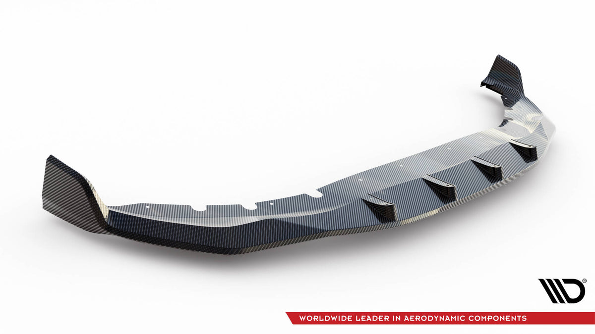 Prepreg Carbon Fiber Front Splitter + ABS Splitter suitable for BMW 7 M-Pack G11 Facelift